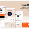 Humton - Personal Portfolio Elementor Template Kits 3 4. 1