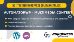 AutomatorWP – Multimedia Content