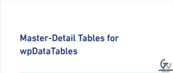 Master-Detail Tables for wpDataTables 2.0.2