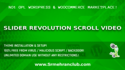 Slider Revolution Scroll Video 6.7.0