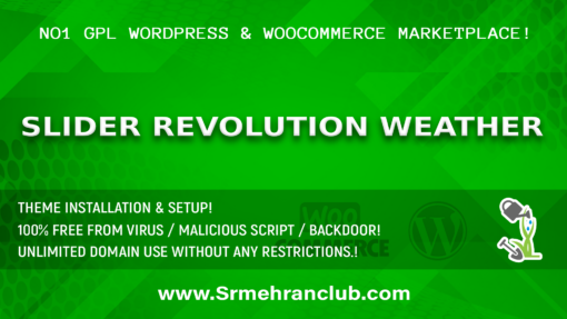 Slider Revolution Weather 6.7.0
