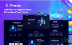 Alternat - ICO Cryptocurrency Responsive Bitcoin WordPress Theme