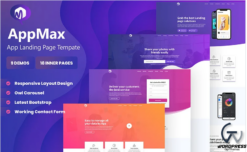 Appmax - App Landing WordPress Theme