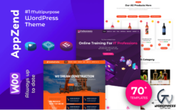 Appzend - Multipurpose Business WordPress Themes Free