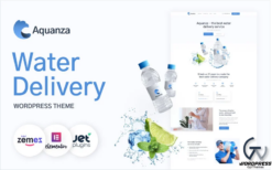 Aquanza - Water Delivery WordPress Theme