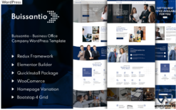Buissantio - Business & Corporate WordPress Theme