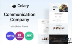 Colary - Communication Company WordPress Theme