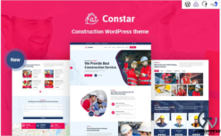 Constar - Construction Responsive WordPress theme