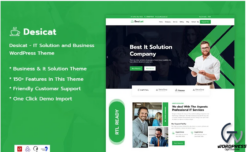 Desicat - IT Solution And Business Services WordPress Theme