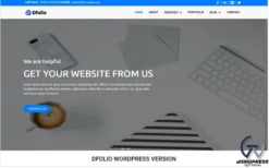 Dfolio - Multipurpose Responsive WordPress Theme