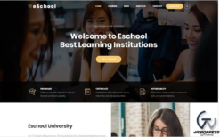 Eschool - Education, University & School WordPress Theme