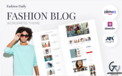 Fashion Daily - Fashion Blog WordPress Elementor Theme