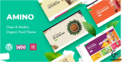 Amino - Organic & Food WordPress Theme 1.0.5