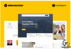 Atravel - Travel Agency Elementor Pro Full Site Template Kit