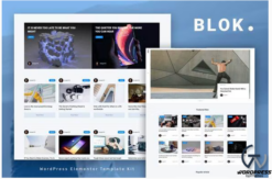 Blok - Blog & Magazine Elementor Template Kit