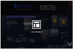 Booster - Digital Marketing Elementor Template Kit