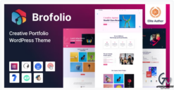 Brofolio – Creative Portfolio WordPress Theme 1.0.3
