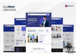 Businext - Corporate Business Elementor Template Kit