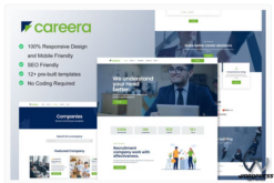 Careera - Recruitment Agency Elementor Template Kit