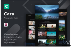 Caza - Photography Studio Elementor Template Kit