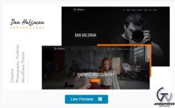 Dan – Creative Photography WordPress Theme 1.0