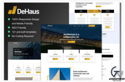 Dehaus - Interior Design & Architecture Elementor Template Kit