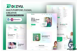DezVu – Creative Agency Elementor Template Kit