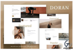 Doran - Blog & Magazine Elementor Template Kit