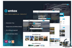 Entox - Car Rental Marketplace Elementor Template Kit