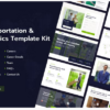 Escal | Transportation & Logistics Elementor Template Kit 3 18.