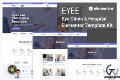 Eyee - Eye Clinic & Vision Care Elementor Template Kit