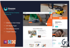 Fouens - Cleaning & Home Maintenance Company Elementor Template Kit
