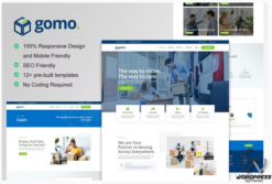 Gomo - Moving Company Elementor Template Kit