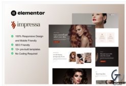 Impressa - Personal Stylist & Makeup Service Elementor Template Kit