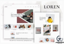 Loren - Blog & Magazine Elementor Template Kit