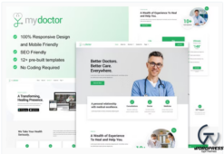 MyDoctor - Doctor On Demand Elementor Template Kit