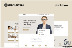 Psycoach - Life Coach & Psychologist Elementor Pro Full Site Kit