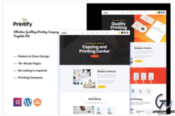 Printify - Printing Company Elementor Template Kit