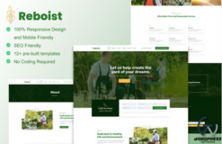 Reboist - Landscape & Gardening Elementor Template Kit