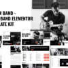 Rythm - Rock Band Elementor Template Kit 2 27.