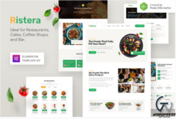 Ristera – Restaurant & Cafe Elementor Template Kit