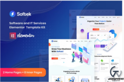 Softek - Software IT Solutions Elementor Template Kit