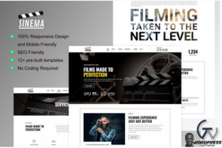 Sinema - Film Maker & Movie Studio Elementor Template Kit