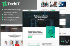 TechIT - Tech Company Elementor Template Kit