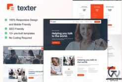 Texter - Content Writing Service Agency Elementor Kit