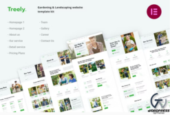 Treely | Landscape & Gardening Elementor Template Kit