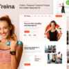 Treina – Personal Trainer & Fitness Elementor Template Kit 3 33.