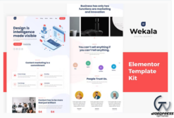 Wekala - Agency Elementor Template Kit