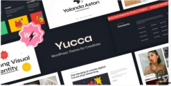 Yucca - WordPress Theme & Personal Portfolio for Creatives