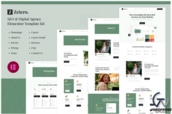 Zetero | SEO & Digital Agency Elementor Template Kit
